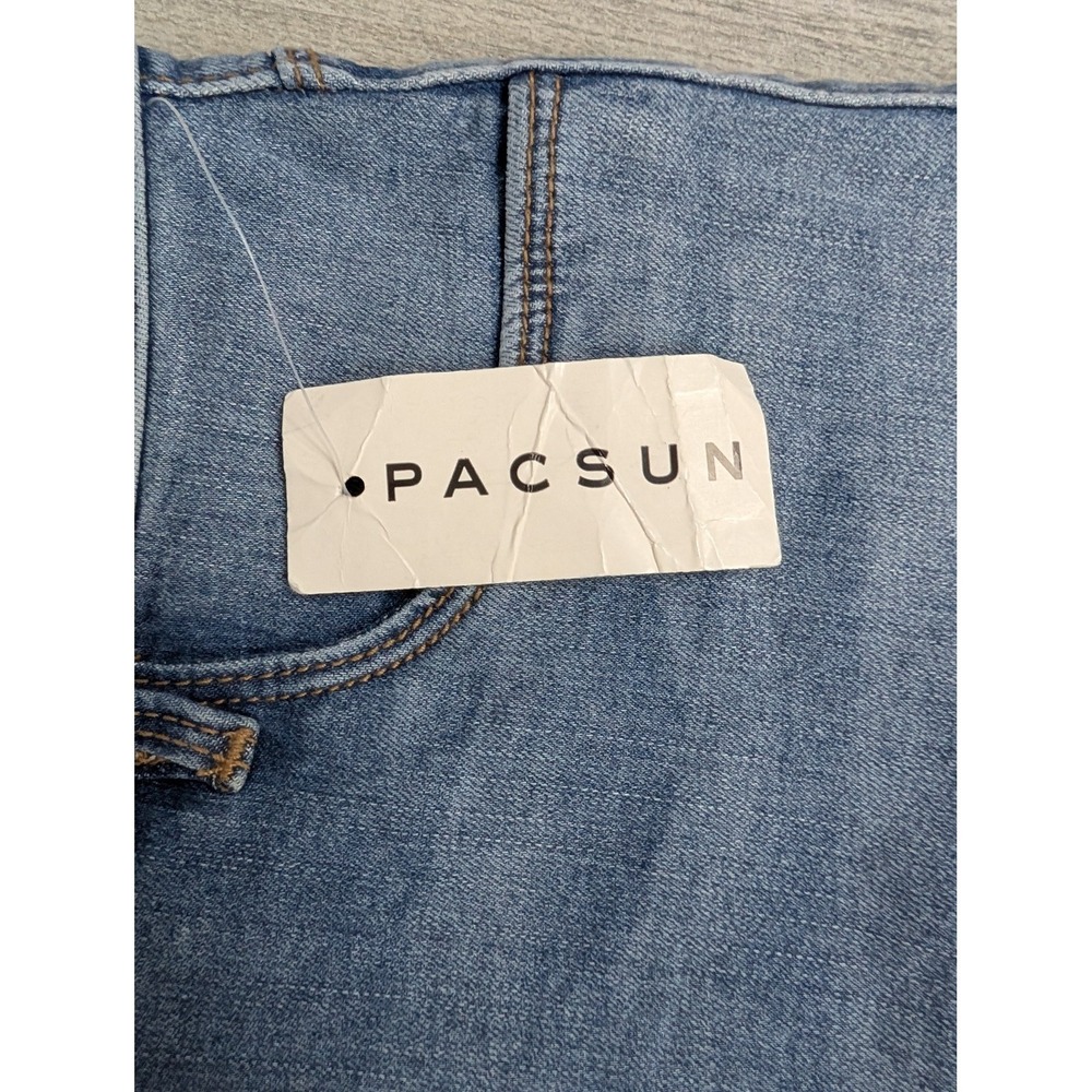 Pacsun High-Rise Jegging Womens 30 Blue Bone Super Stretch Skinny Jeans Denim - Picture 5 of 9